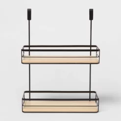 Over The Cabinet Tiered Shelves With Wood - Brightroom™ -Brightroom GUEST 3d8b1093 ba4e 4693 b10d 6c7afcc98310