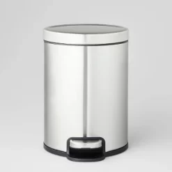 5L Round Step Trash Can - Brightroom™ -Brightroom GUEST 3f2ce486 ac3a 4ecf 8d38 0cc61bfcc8f2