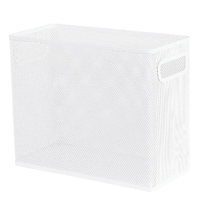 Mesh File Box White - Brightroom™ -Brightroom GUEST d50b20e0 6d0f 42f2 bc27 61bf1f5c821e